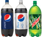 Pepsi products at Donati's 
